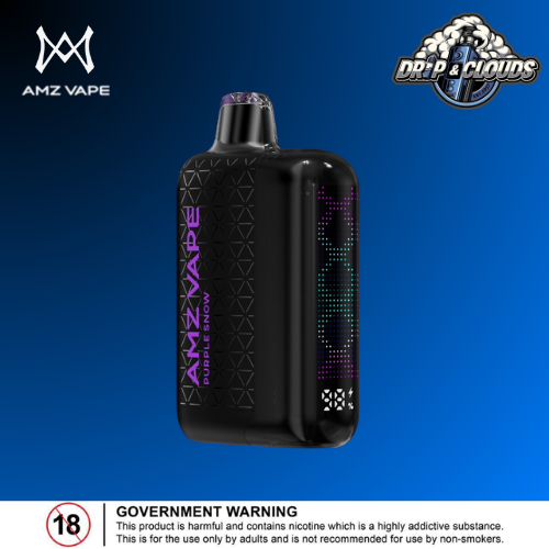 AMZ A1 Airflow Designed Shape Battery Charging Port Charging Voltage LED Screen Nicotine Type Nicotine Concentration E-liquids Capacity