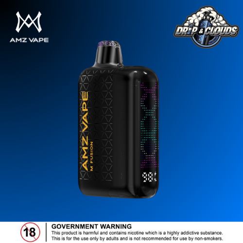 AMZ A1 Airflow Designed Shape Battery Charging Port Charging Voltage LED Screen Nicotine Type Nicotine Concentration E-liquids Capacity